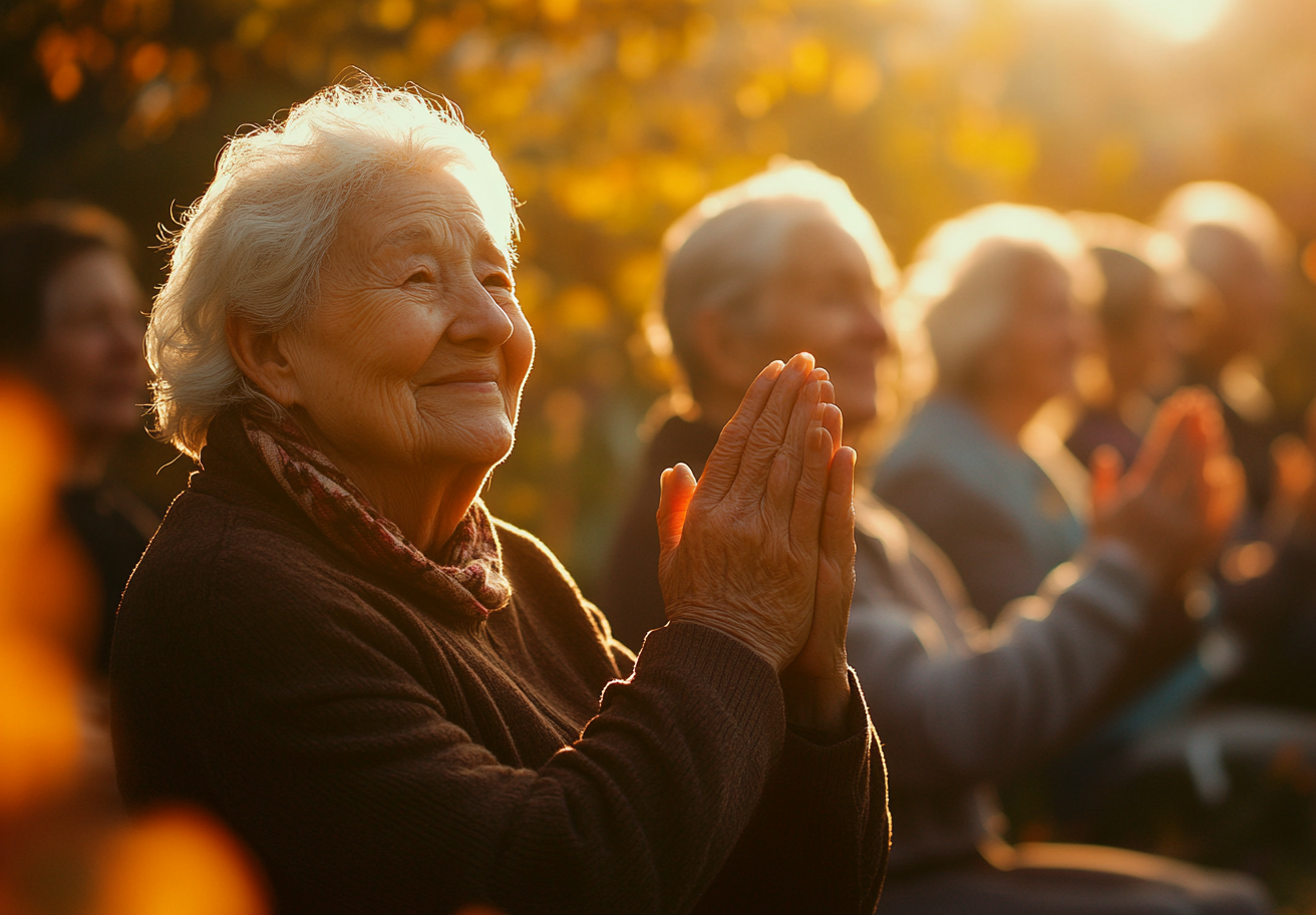 Традиційний простір для йоги з натуральними матеріалами
